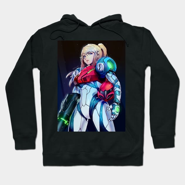 Samus Metroid Dread Hoodie by dat_cravat